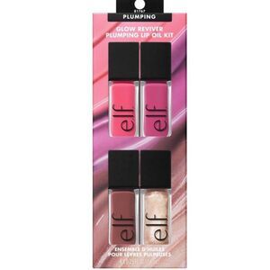 Elf Reviver Plumping Lip Oil Kit pink brown